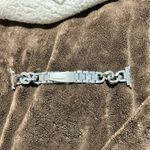 Silver Metal Adjustable Watch Band Photo 1