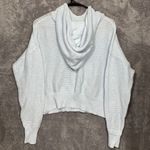 All in Motion Women’s Knit Hoodie Sweater Light Blue Pullover Long Sleeve Size X Photo 6