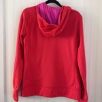 The North Face  Women’s Red Pink Full Zip Hoodie Multi Colored Logo pockets M‎ Photo 5