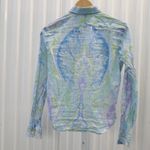 Ralph Lauren Lauren  Petite Paisley Print Button Down Shirt Women's Size PS Photo 1