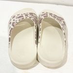 Oofos Ooah Rose Leopard Comfort Sport Recovery Pink Sandal Slide Size 7 Photo 3