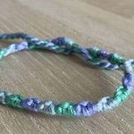 Handmade Kailani Bracelet, anklet, trendy, comfortable, tie, embroidery thread, woven, gi Photo 0
