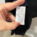 J.Crew Black Ponte Cap Sleeve A-Line Midi Dress Sz 4 Classic Workwear Minimalist Photo 5