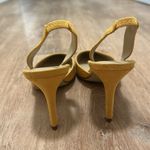 Unisa  | Yellow Suede Slingback Heels Photo 2
