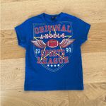Urban Outfitters - Original Angels Sports League Baby Tee in Blue Photo 0