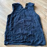 Black Sleeveless Top with Las Vegas Print Size L Photo 1