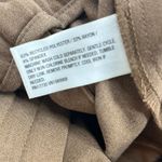 A New Day Women Tan Brown Pleated Wide Leg Pants Elastic Waist Size 14 Photo 5