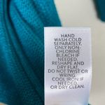 J. Jill Aqua Blue Open Knit Open Face Long Cardigan Sweater with Pockets Size M Size M Photo 4