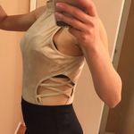 Charlotte Russe suede body suit. S Photo 1