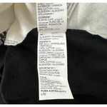 Puma Sweatshirt Women XL Black White Amplified Crop Hoodie Casual Athleisure Photo 6