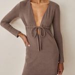 Reformation NWT   Small Brown Karah Dress Photo 1