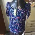 Stitchfix Your Story Hawley off shoulder blouse Blue Size M Photo 1