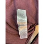 Athleta Coaster Luxe Waffle Knit Sweatshirt Women's Size Large Burgundy 986953 Photo 7