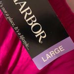 Sag Harbor major $19 sale was $42  fuchsia pink L  wide leg pants flowy Photo 9