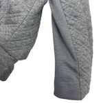 BCBG Maxazria Womens Crop Quilted Moto Jacket Size M Gray Flynn Biker Grunge Y2K Photo 4