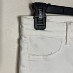 American Eagle Super Hi-rise Stretch White Distressed Jegging jeans Crop Size 4 Photo 4