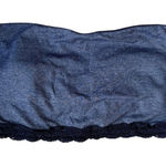 Aerie  Navy Lace Bandeau Size: 36D Photo 0