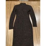 Reiss  1971 Dora HIGH-NECK JERSEY DRESS long sleeve classy knee length bodycon 4 Photo 1
