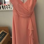 Alfred Angelo Strapless Pink Dress Photo 0