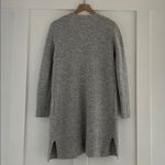 Universal Threads UNIVERSAL THREAD Open Front Long Sweater Knit Textured Cardigan in Gray Size XS Photo 2