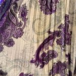 Xtraordinary Elegant Purple and White Halter Maxi Dress Photo 1