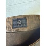 AG Adriano Goldschmied AG Adriano Goldschmied The Farrah Brown Coated Skinny Ankle Jeans Size 26 Photo 4