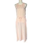 Lou & grey  Women's M Peach Open Back Maxi Dress Sleeveless Casual Photo 1