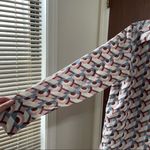 70s dagger collar groovy shirt Blue Size L Photo 7