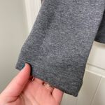 Adidas NWOT ‎ women’s dark gray soft quarter zip jacket sweatshirt medium Photo 1