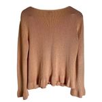 J.Jill Coral‎ Cardigan, Size Small. Lightweight cotton. Summer Career Work Wear Orange Photo 1