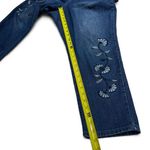 Faded Glory  Embroidered Floral Denim Jeans Size 16W Photo 1