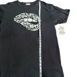 Altar'd State Altar’d State Women’s Cheetah Print Lips Short Sleeve Graphic T-Shirt Size M NWT Photo 2