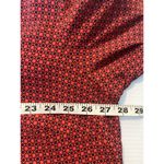 Lucy & Laurel Tunic Top 3X Womans Blouse Red Navy Fisherman Roll Tab Sleeve Photo 11