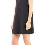 Harvey Faircloth Winter Trapeze Dress Black Silk Blend Size 4 Revolve Zippers Photo 7