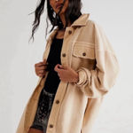 Free People NWT  RUBY JACKET (SHACKET) - SWEETHEART SUNRISE Photo 0