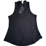 Alphalete  Women's Premium Mockneck Tank - Black ,size Medium Photo 3