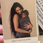 Lalabu Soothe Shirt Nursing Baby Wearing Pouch Top Shirt Green NEW NWT Medium Photo 4
