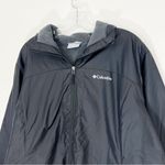Columbia  Switchback Sherpa Lined Jacket Size 1X NWT Black Rain Jacket Photo 2