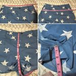 Modcloth  All Stars No Stripes HighRise Denim Shorts Blue White Star Print 16 NWT Photo 8