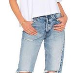 Kendall + Kylie NWT White Distressed Tee Photo 0