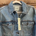 Kensie Kenzie retro luxe stretch denim jacket size M NWT Photo 7