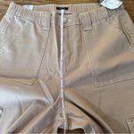 Rue 21 NWT Light Tan Straight Leg Cargo Skater Pants Women’s Size L Photo 5
