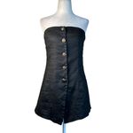 Free People  Between Us Tube Top in Black Medium Womens New strapless Tank Photo 4