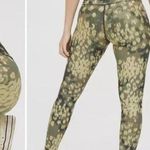 Aerie  Offline Green Leopard Printed Crossover Leggings Size XXS Photo 1