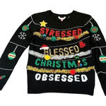 No Boundaries NO BO  Christmas Sweater XL 15-17 Photo 0