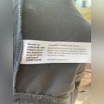 Eileen Fisher gray straight leg pull on pants, pockets, elastic waist; size S Photo 6