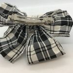 Bow Hair Barrette Watch Plaid Black White Hair Accessory Photo 12