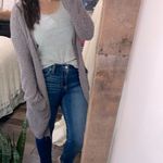 Listicle duster knit cardigan size medium with pockets Photo 2