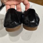 LK Bennett Tilly Black Crinkled Patent Leather Pointed Ballerina Flats, Size 40 Photo 4