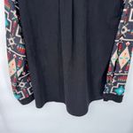 Rowdy Crowd Southwest Cowgirl Corduroy Button Front Shirt Jacket Womens L Black Size L Photo 7